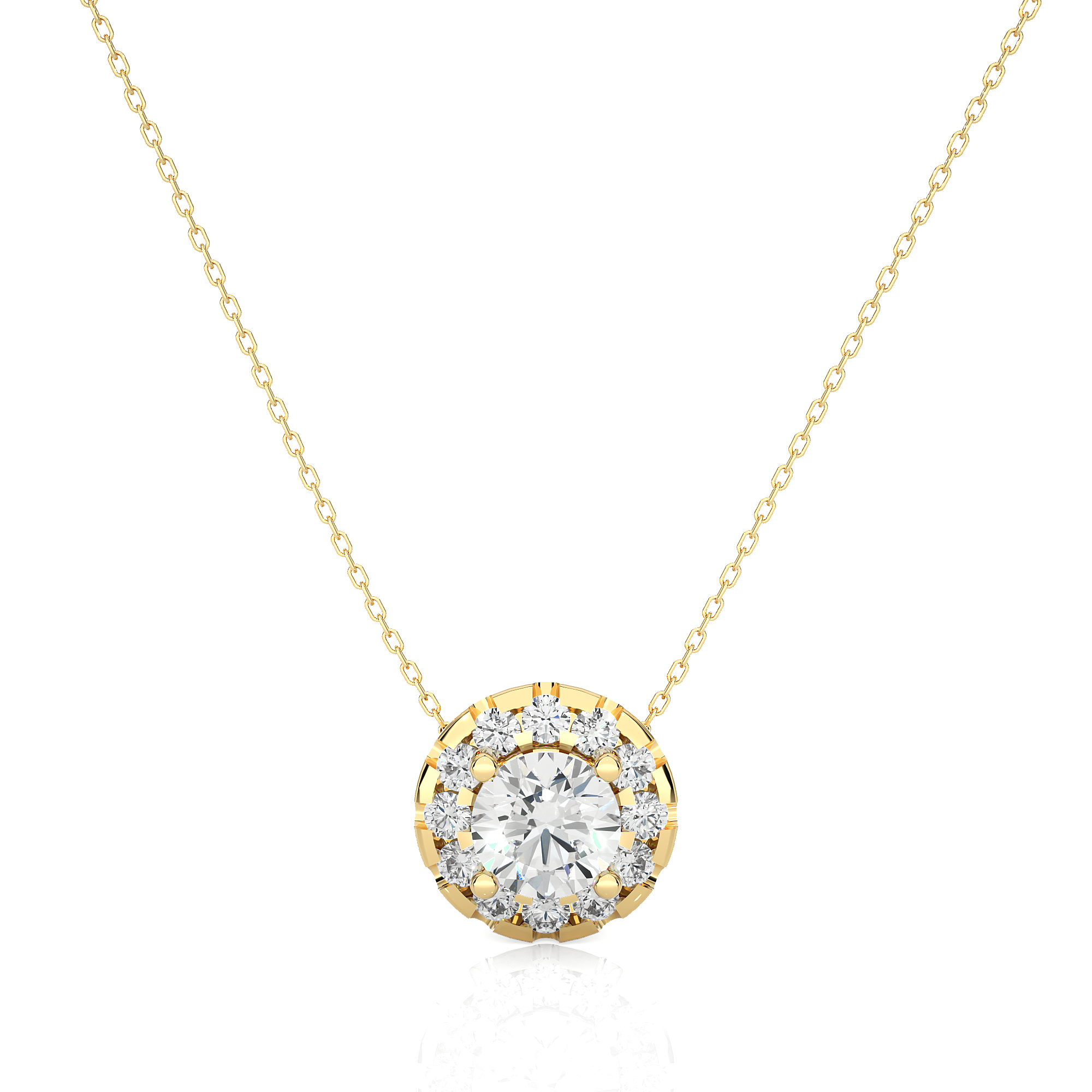 Buy 0.34Ct Natural Diamond Pendant | Solitairekart